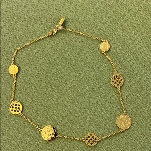 Coach Gold Charm necklace